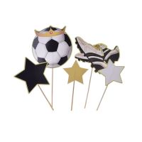 Punch - labda, futballcipő, csillagok 5 db