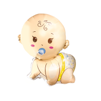 Balon niemowlęcy - chłopiec 77 x 65 cm