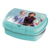Pudełko na przekąski Frozen Anna i Elsa w kolorze jasnoniebieskim