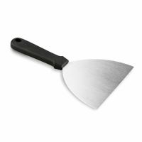 Stainless steel/plastic spatula 24x15 cm