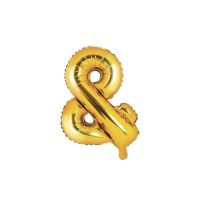 Balonowa złota litera i 40 cm