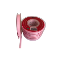 Világos rózsaszín szatén szalag 6 mm - 18 m