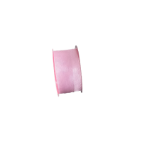 Rózsaszín organza szalag 38 mm - 23 m