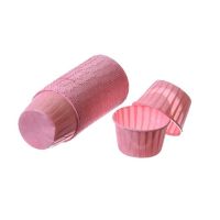 Pink paper cups 48 pcs