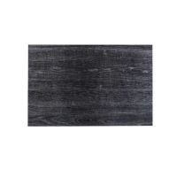 Placemat imitation wood black 45x30 cm