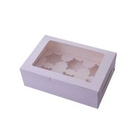 Box for 6 muffins 24 x 16 x 7.5 cm
