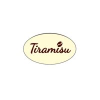 Dekoracja Tiramisu z białej czekolady 1 szt