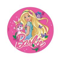 Wafelek - Barbie w kolorze ciemnego różu