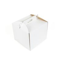 Cake box with handles 30 x 30 x 25 cm