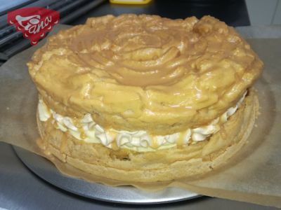Gluten-free pinwheel cake