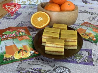 Soczyste ciasto pomarańczowe z witaminami