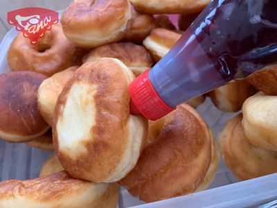 Traditional donuts in an unconventional way