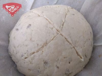 Bezlepkový írsky chlieb bez droždia a kvásku