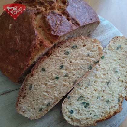 Glutenfreies irisches Brot ohne Hefe