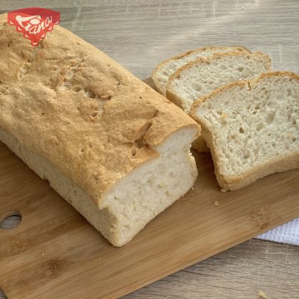 Glutenfreies Sandwich – Deckel in Form