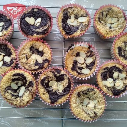 Glutenfreie Brownie-Muffins