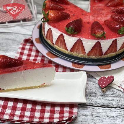 Strawberry cheesecake - gluten-free