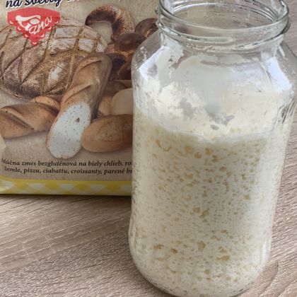 Gluten-free yeast from Bread mix white