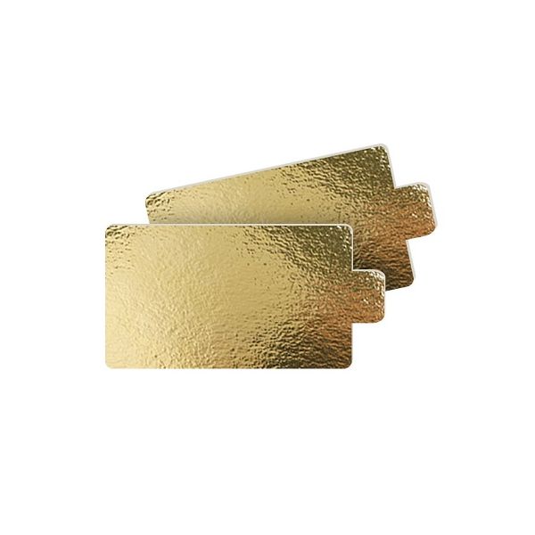 Pad Gold - Silber 5,5 x 9,5 cm 20 Stk