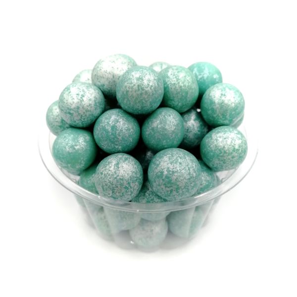 Perly čokoládové perleťové modré 100 g