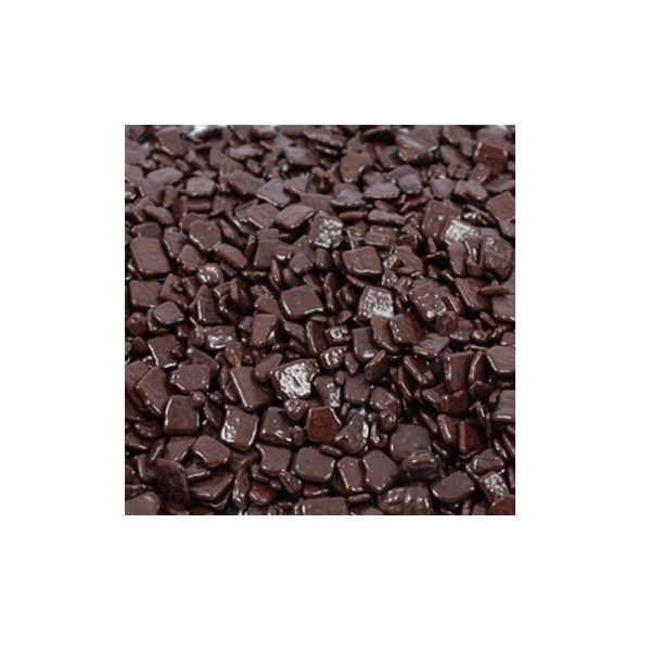 Streuen Sie dunkle Schokolade – Kristalle 100 g