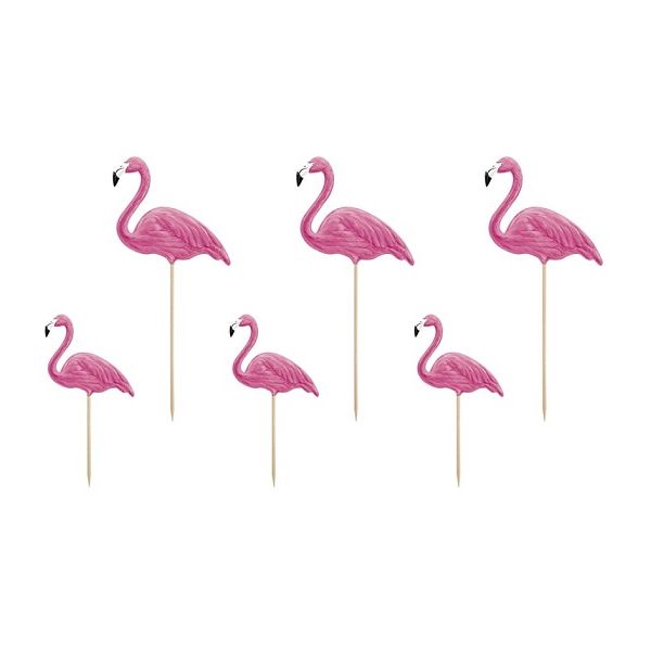 Filling - flamingos 6 pcs