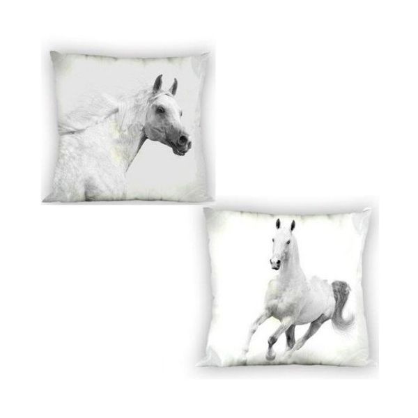 Pillow + sheet horse 40 x 40 cm