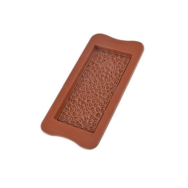Mold silicone chocolate tablet coffee bean