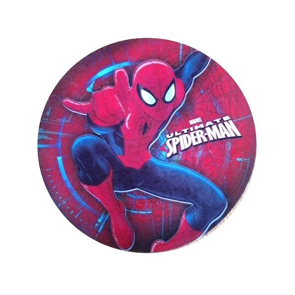 Wafer Spiderman red background