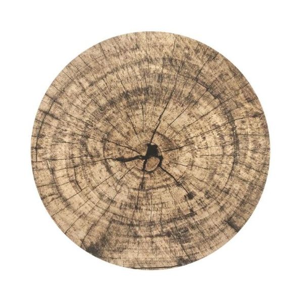 Placemat wood imitation 38 cm