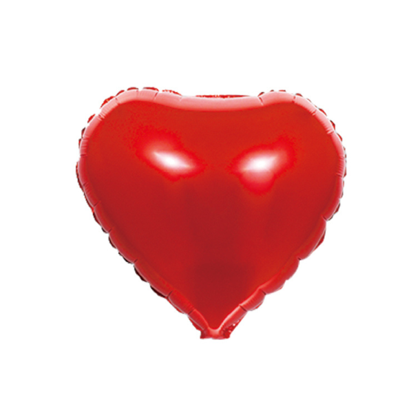 Piros szív léggömb 61 cm