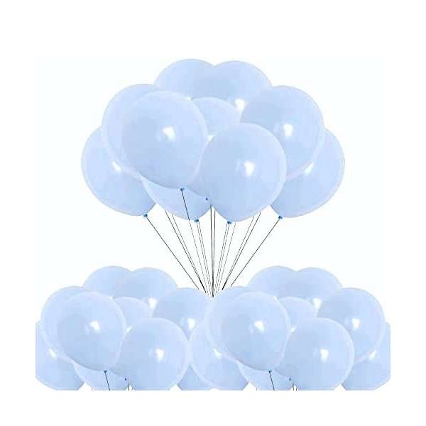 Garnet-blue balloons 25 cm - 100 pcs