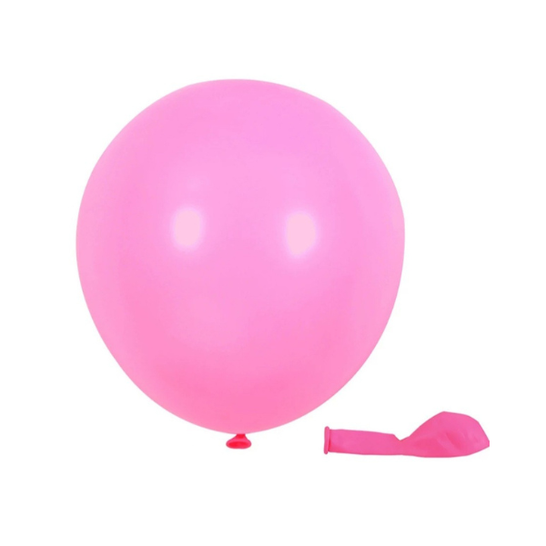 Balloons matte pink 30 cm - 100 pcs