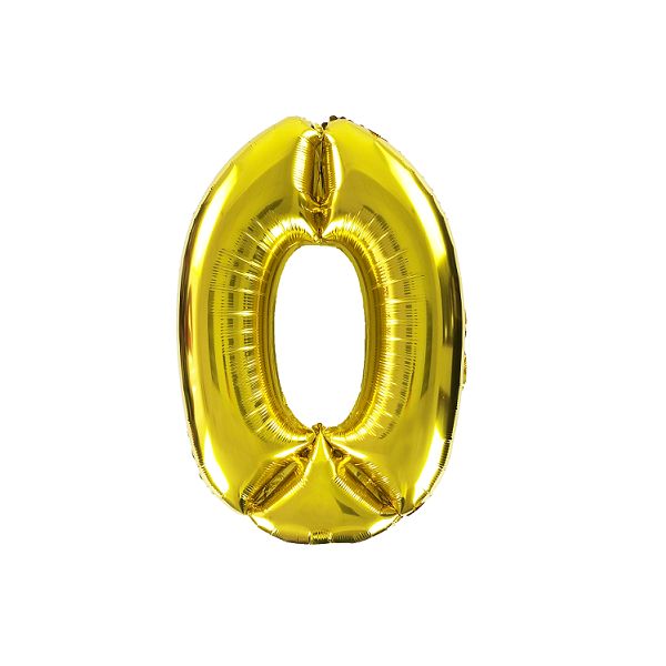 Balón zlatý 106 cm č. 0