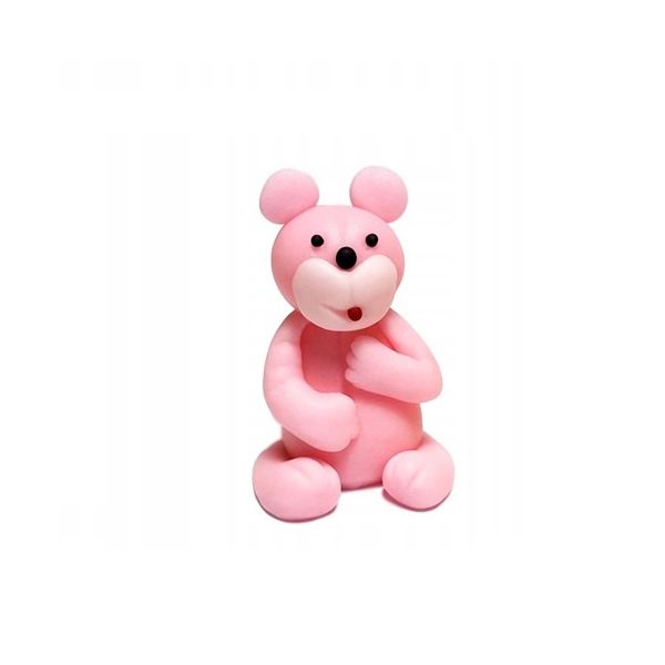 Medvedík ružový 6 cm