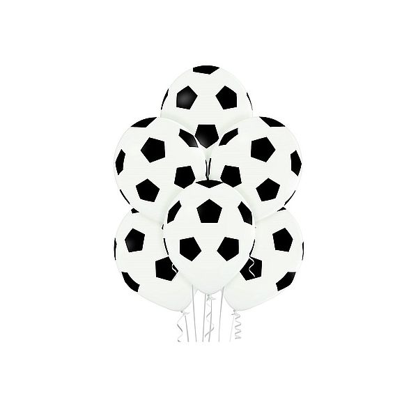 Luftballons - Fußball 6 Stk