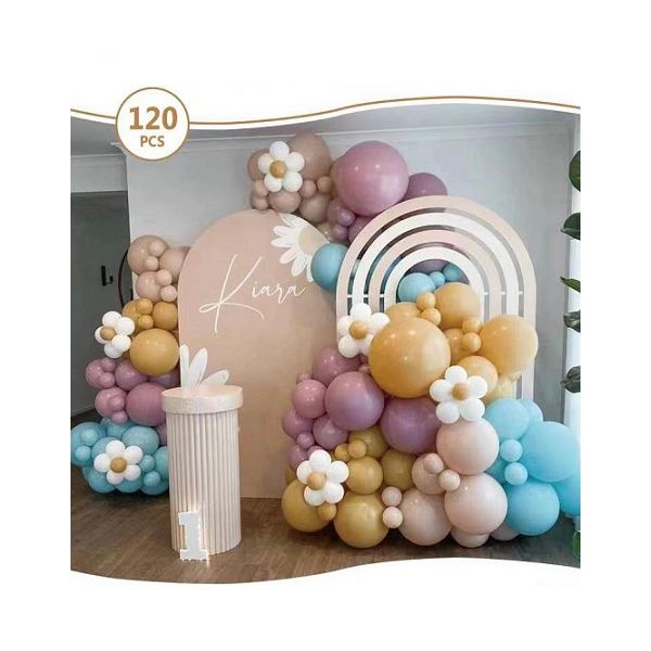Girlande Pastellballons 120 Stk