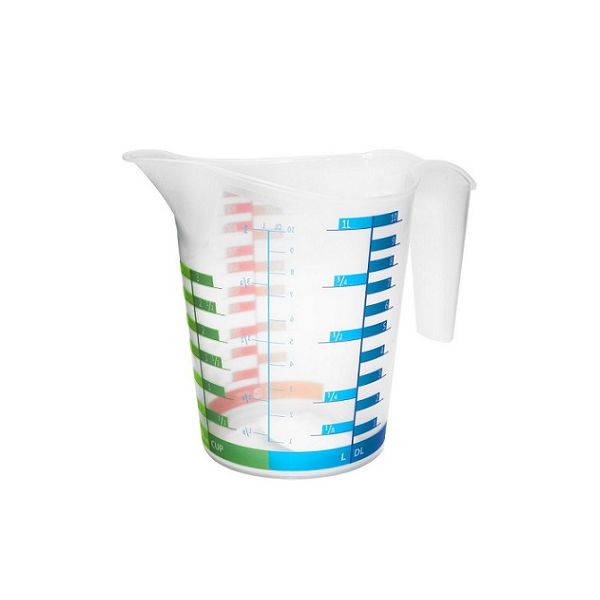 Measuring cup with color marking 1 l