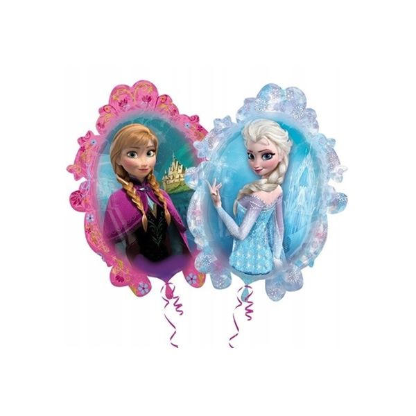Anna and Elsa balloon